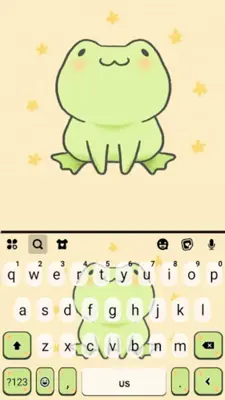 Cute Green Frog android App screenshot 0