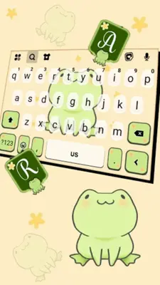 Cute Green Frog android App screenshot 2