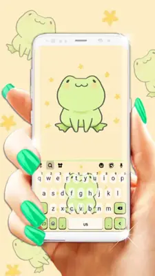 Cute Green Frog android App screenshot 4